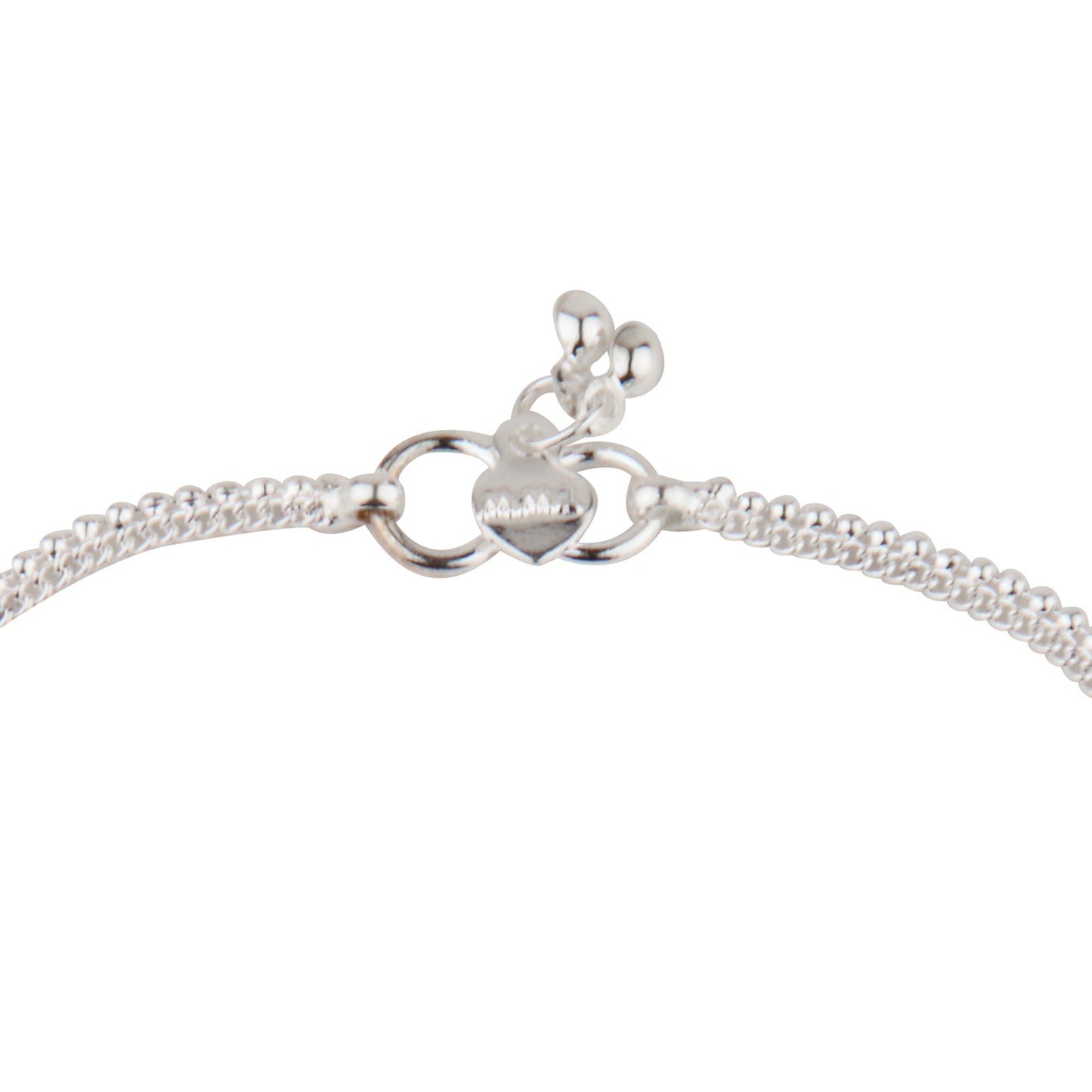 Traditional Dangling Leaf Motif Anklet with Enamel Detail | Artificial Payal