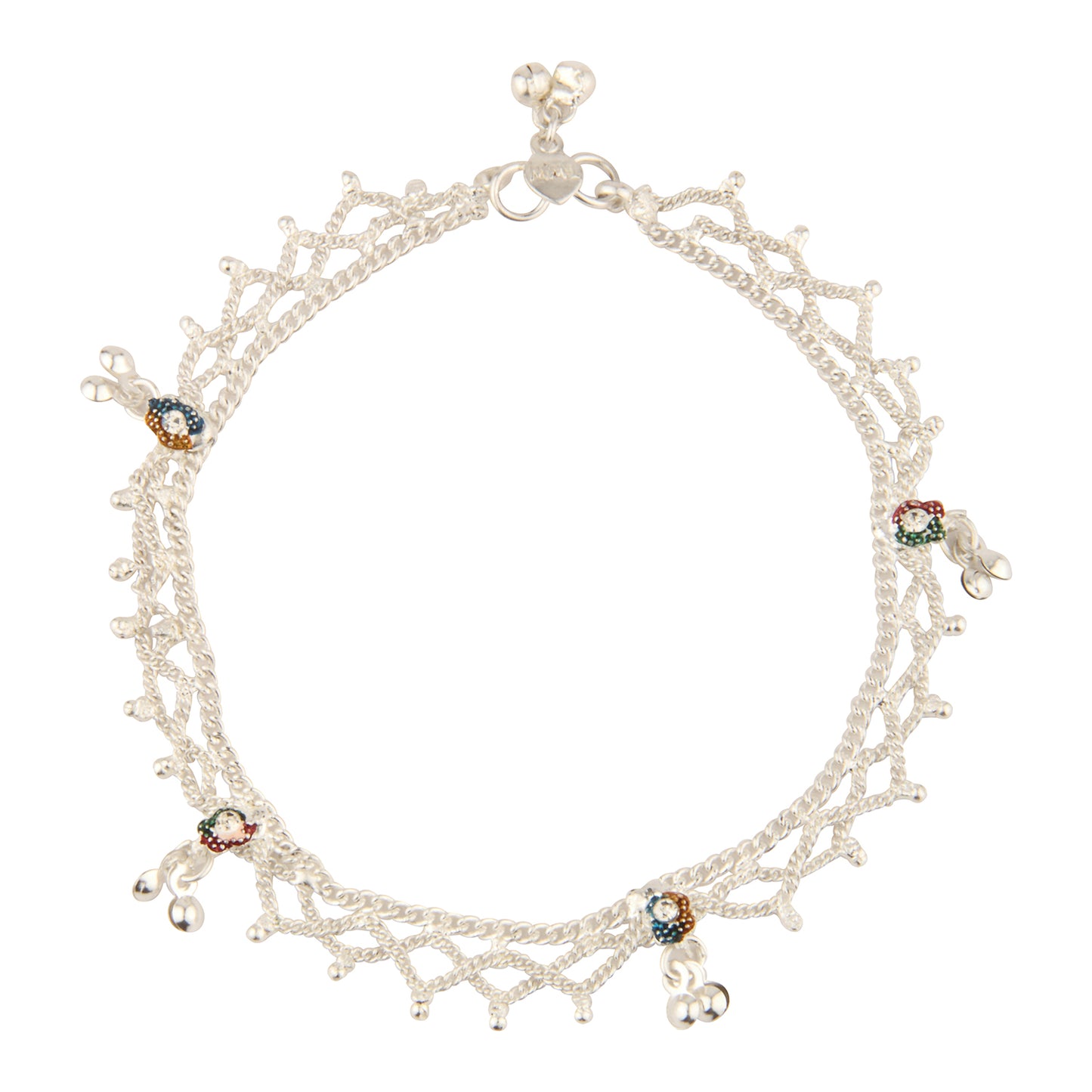 Traditional Ghungroo Fringe Anklet for Women | Artificial Payal Jewelry