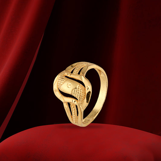 Gold Plated Designer Ring
