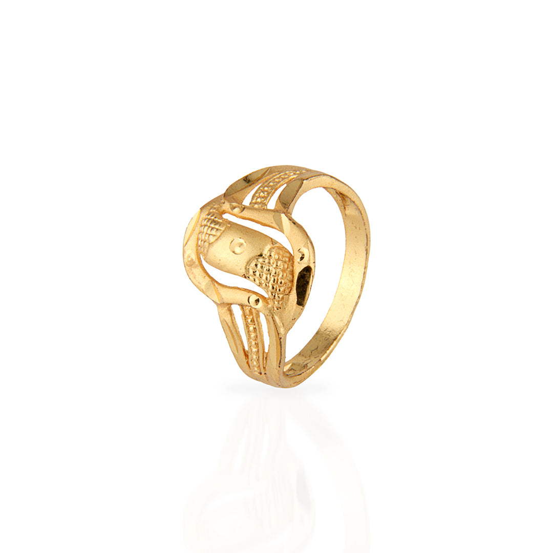 Gold Plated Designer Ring