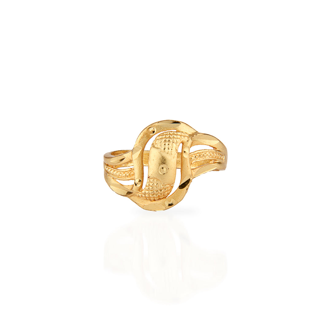 Gold Plated Designer Ring